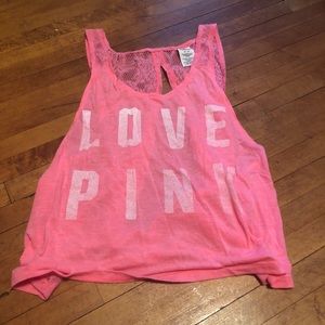VS PINK Crop Top
